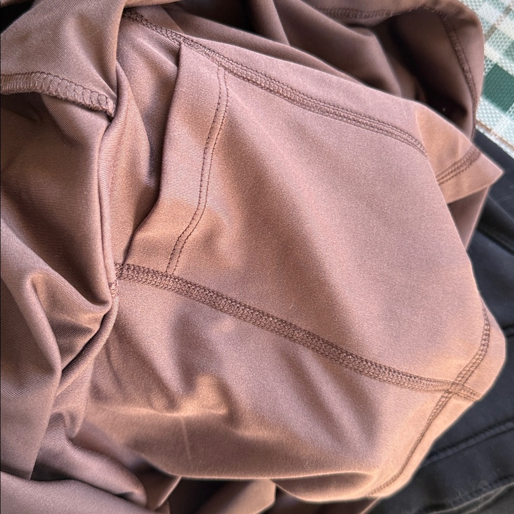 Yogalicious Lux crosstown Brown cross wait Skort small - Picture 4 of 4